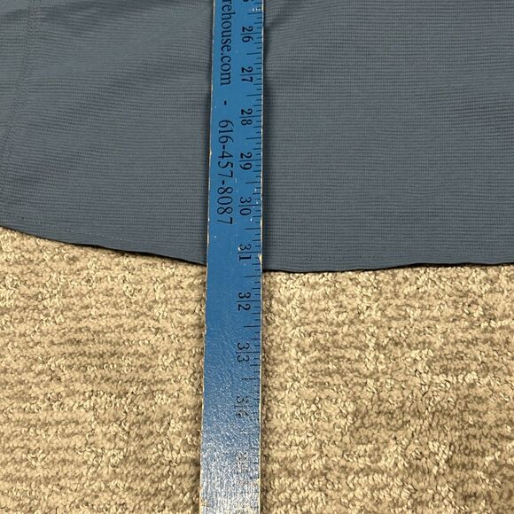 Dri Duck Shirt Mens XL Blue Vented Long Roll Tab Sleeve Pocket Fishing Outdoor - Picture 9 of 9